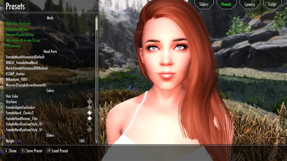 Elder Scrolls 5: Skyrim Special Edition — Файдга - пресет для главного героя