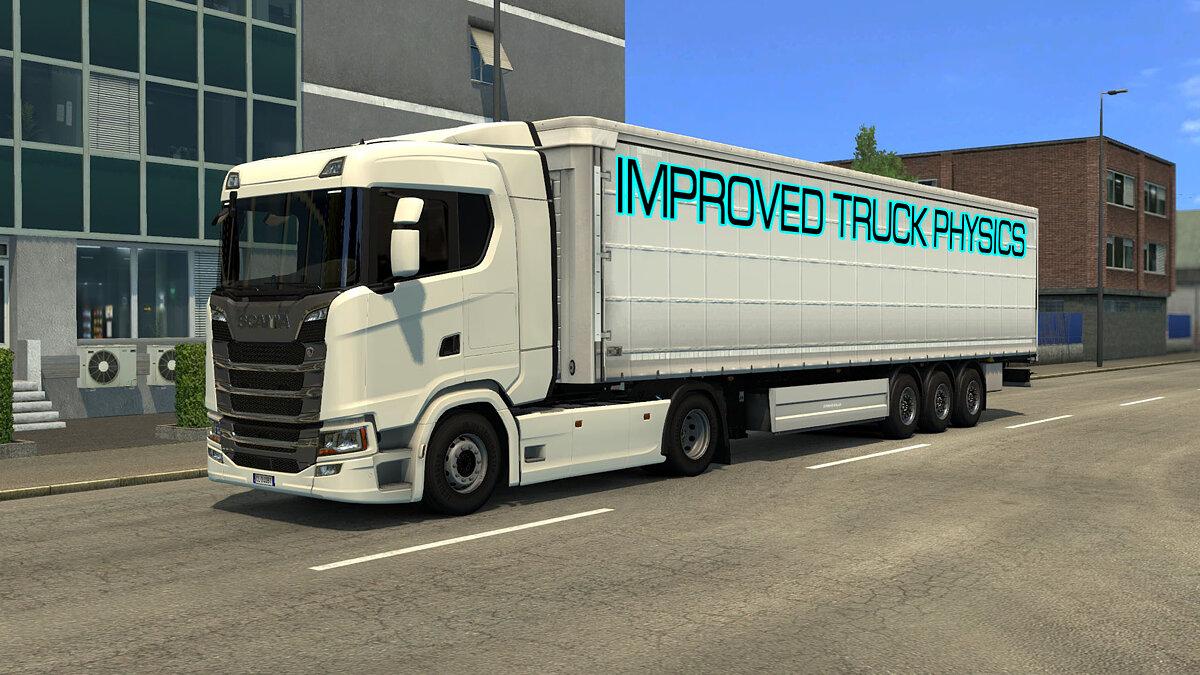 Euro Truck Simulator 2 — Улучшенная физика грузовиков