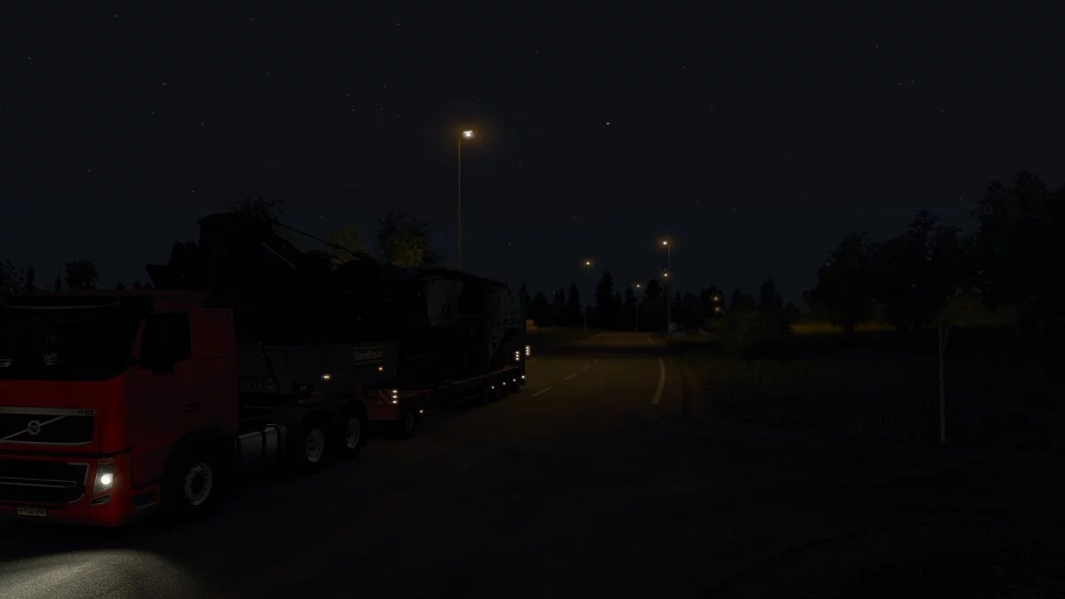 Euro Truck Simulator 2 — SiSL’s City Lighting — реалистичное освещение