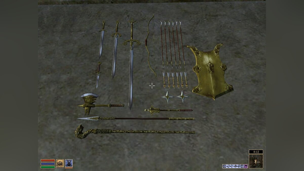 Elder Scrolls 3: Morrowind — Эльфийская броня и оружие