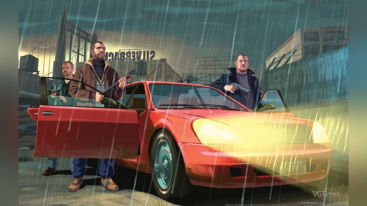 Grand Theft Auto 4 — Обновленная физика авто / Моды и скины