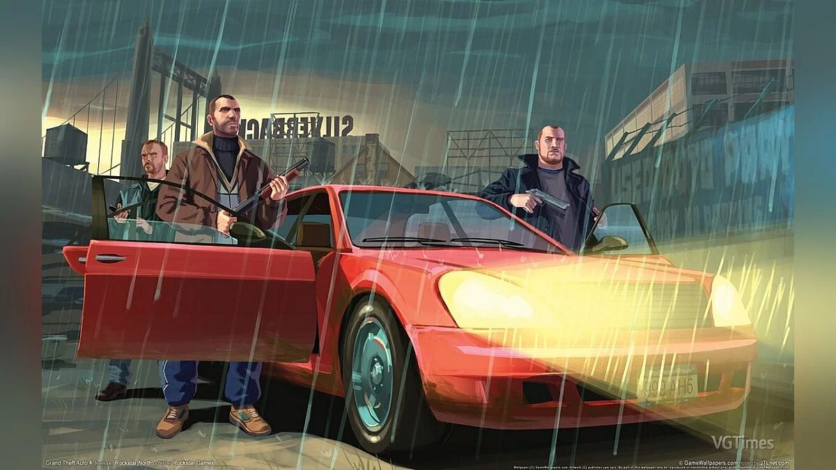 Grand Theft Auto 4 — Обновленная физика авто