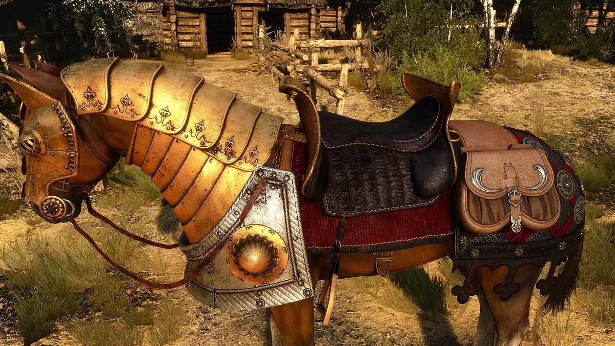 The Witcher 3: Wild Hunt — Улучшенные текстуры экипировки для Плотвы
