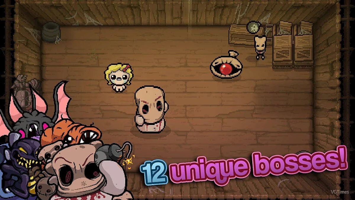 The Binding of Isaac — Fiend Folio — 500 новых монстров и многое другое