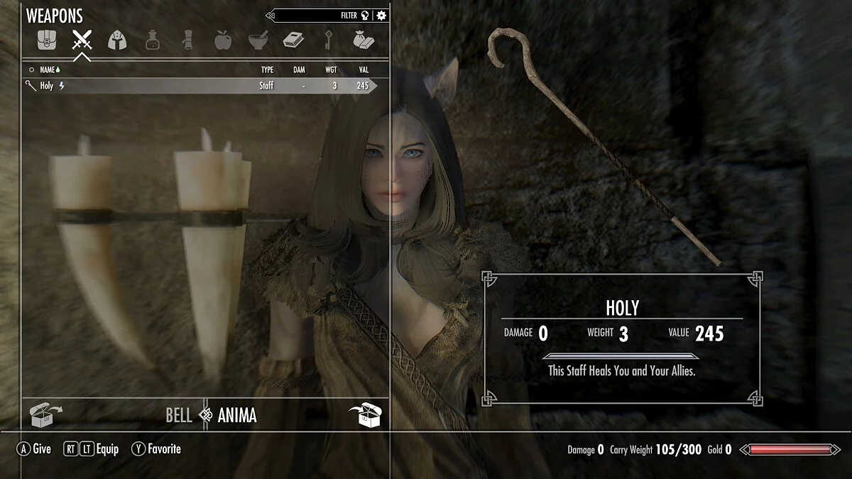 Elder Scrolls 5: Skyrim Special Edition — Полукровка целитель