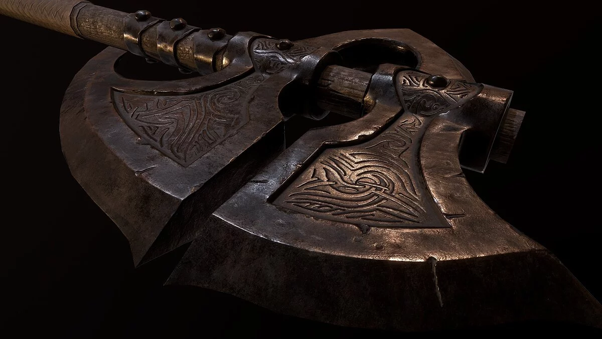 The Elder Scrolls 5: Skyrim Legendary Edition — HD топор Хротмунда