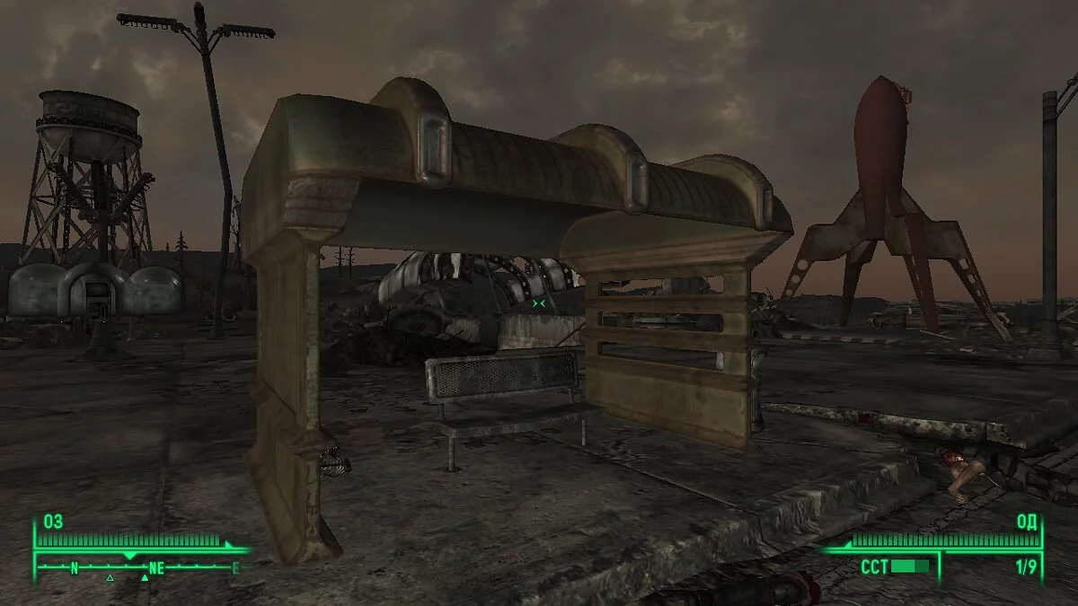 Fallout 3 — Переделанные автобусные остановки
