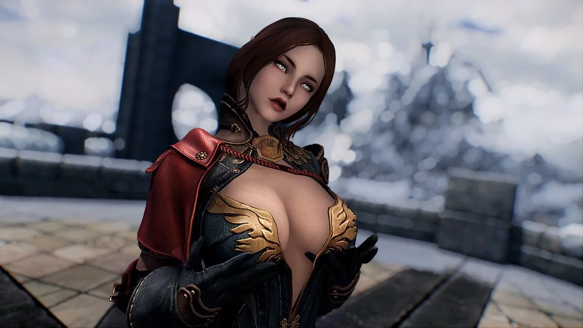 Elder Scrolls 5: Skyrim Special Edition — Калли - соратник с заклинанием призыва