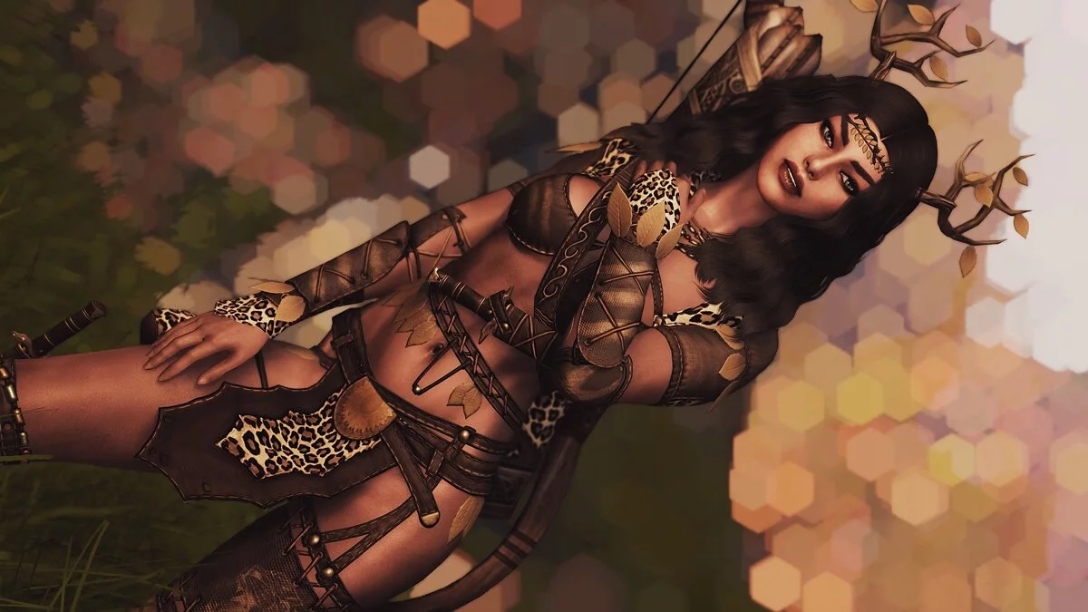 The Elder Scrolls 5: Skyrim Legendary Edition — Женская броня друида