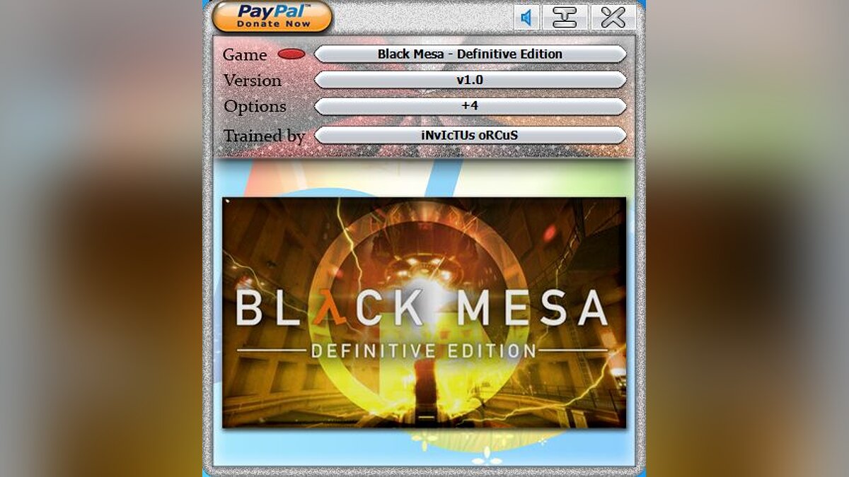 Black Mesa — Трейнер (+4) [1.0]