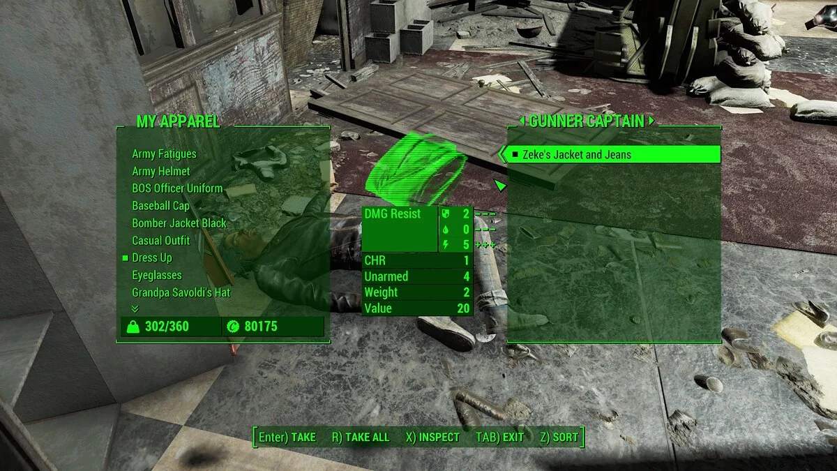 Fallout 4: Game of the Year Edition — Одежда для мертвых