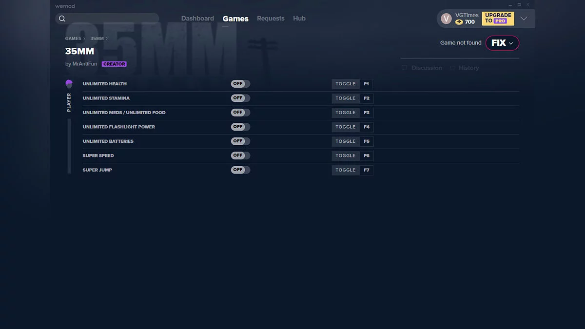 Трейнер (+7) от 05.12.2020 [WeMod]