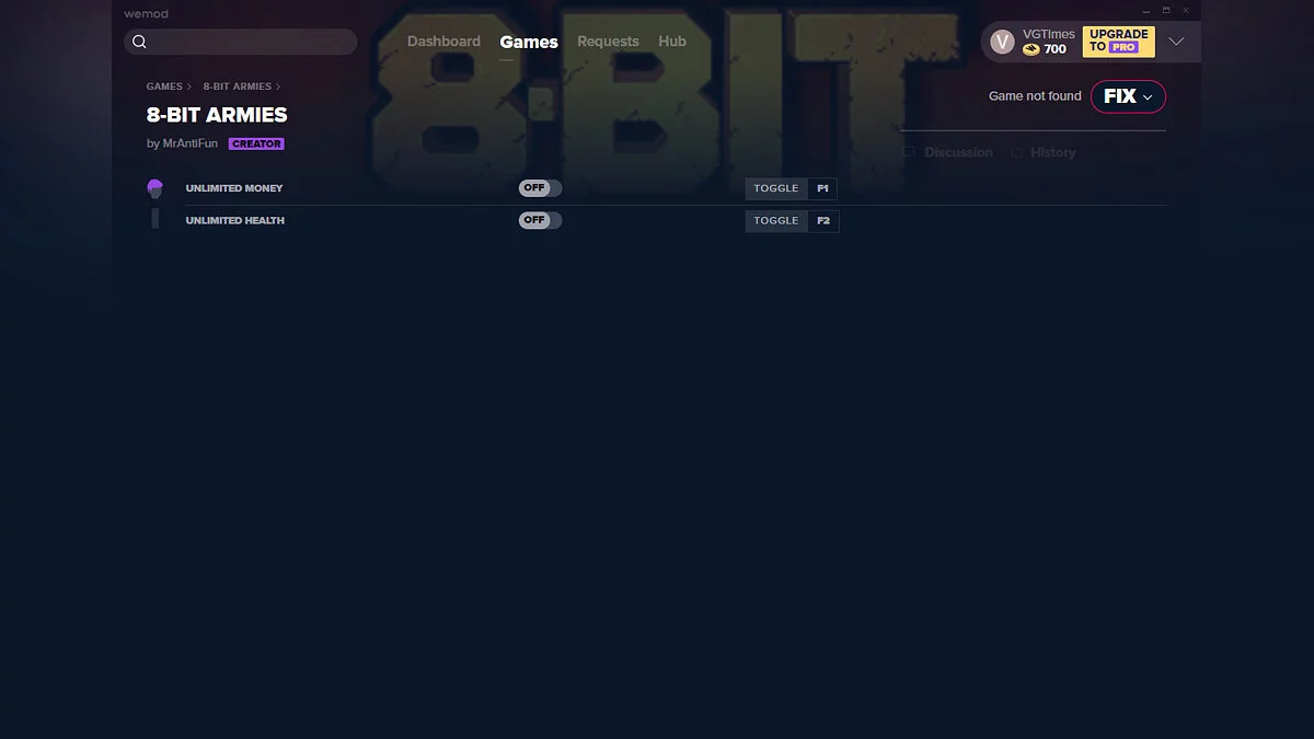 8-Bit Armies — Трейнер (+2) от 05.12.2020 [WeMod]