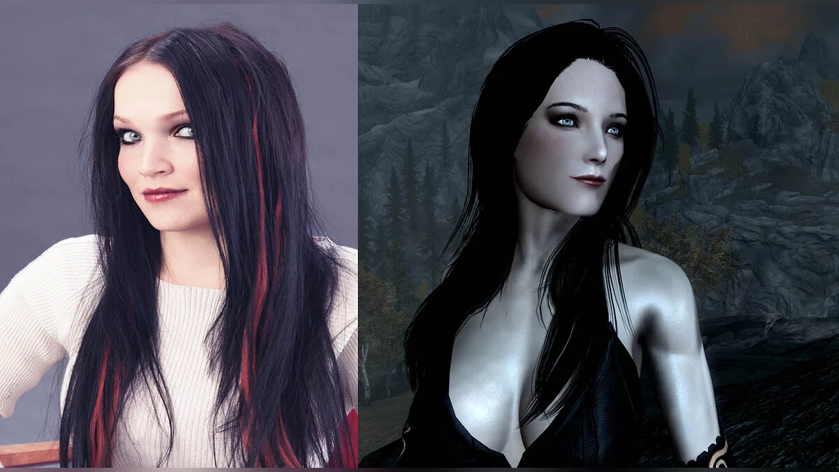 Elder Scrolls 5: Skyrim Special Edition — Тарья Турунен - пресет для главного героя