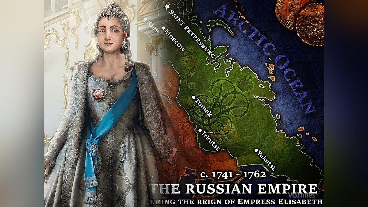 Sid Meier&#039;s Civilization 5 — Мод на Россию во главе с Елизаветой Петровной перевод на русском