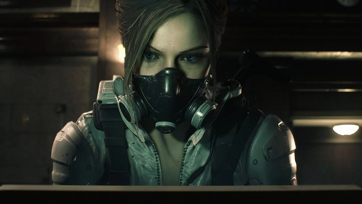 Resident Evil 2 — Клэр Редфилд в медицинском костюме