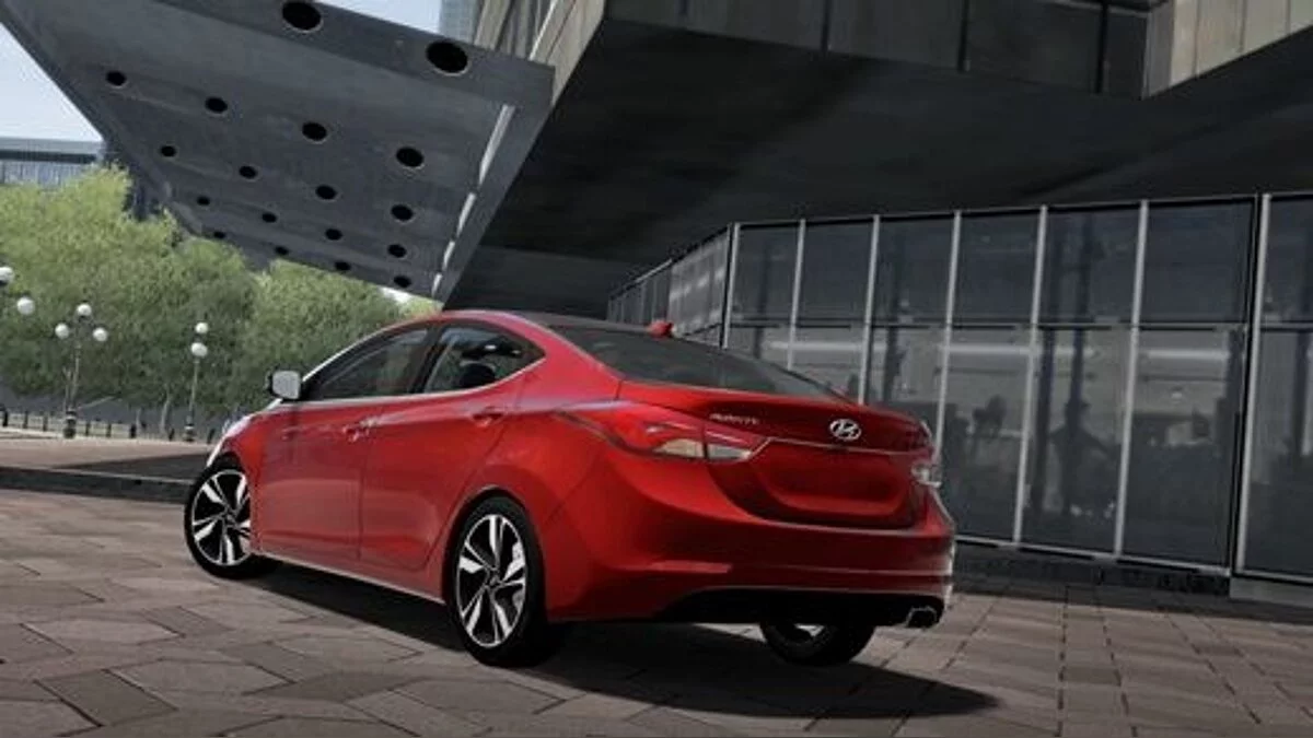 City Car Driving — Hyundai Avante (Elantra) 1.8