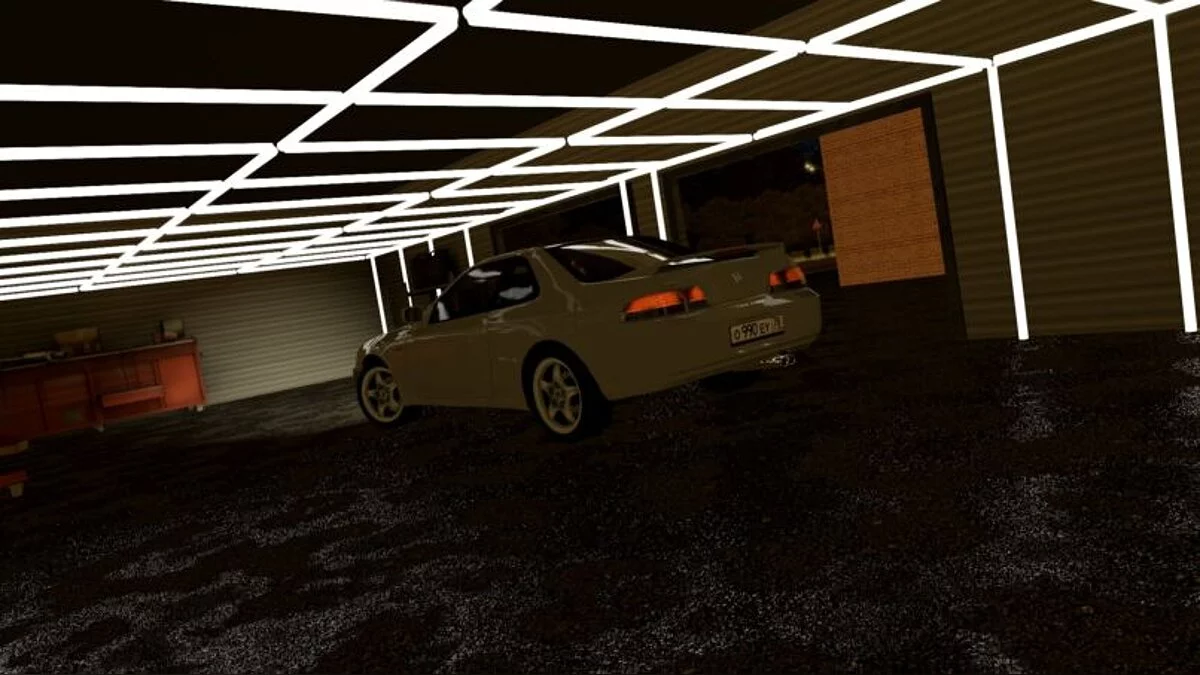 City Car Driving — Honda Prelude 4