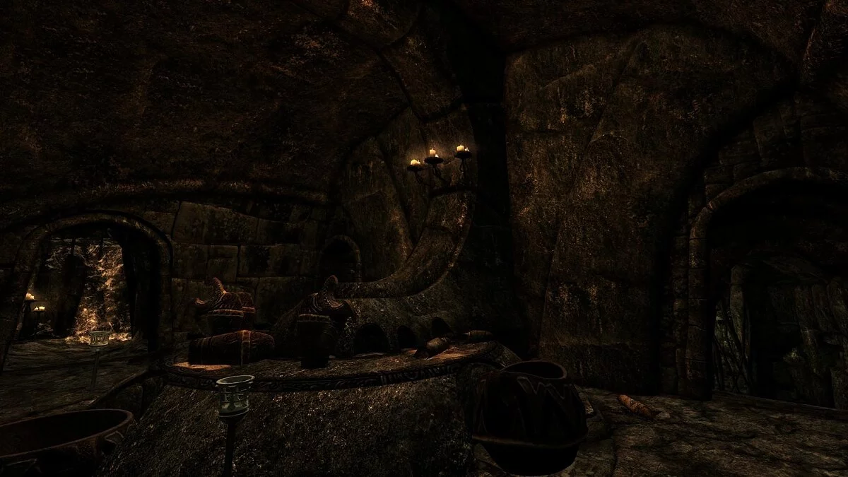 Elder Scrolls 5: Skyrim Special Edition — Улучшенный курган Холодного Водопада