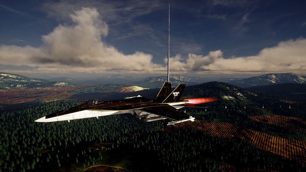Project Wingman — Потертая раскраска для самолета ФЕ-18
