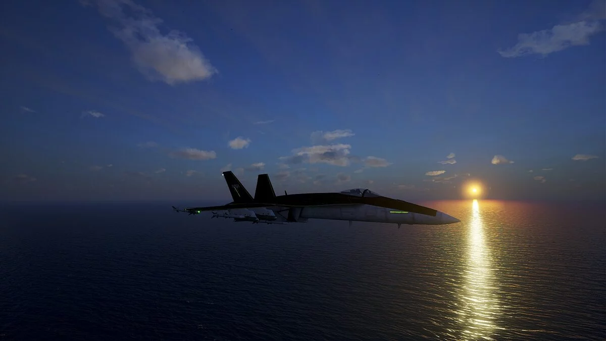 Project Wingman — Потертая раскраска для самолета ФЕ-18