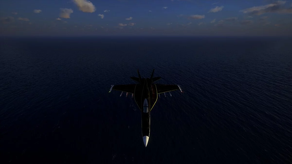 Project Wingman — Потертая раскраска для самолета ФЕ-18