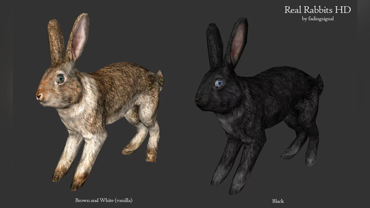 Elder Scrolls 5: Skyrim Special Edition — Настоящие кролики HD