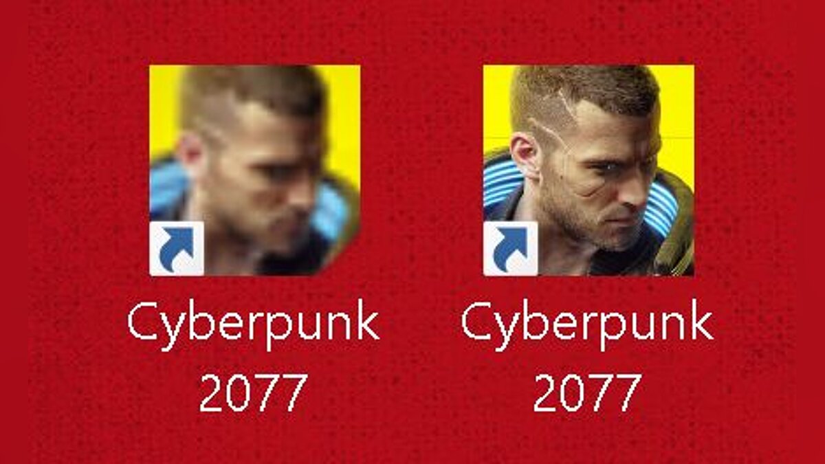 Cyberpunk 2077 — Ярлык игры в HD