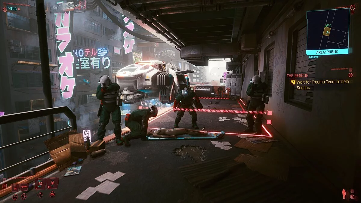 Cyberpunk 2077 — Фотореалистичные цвета
