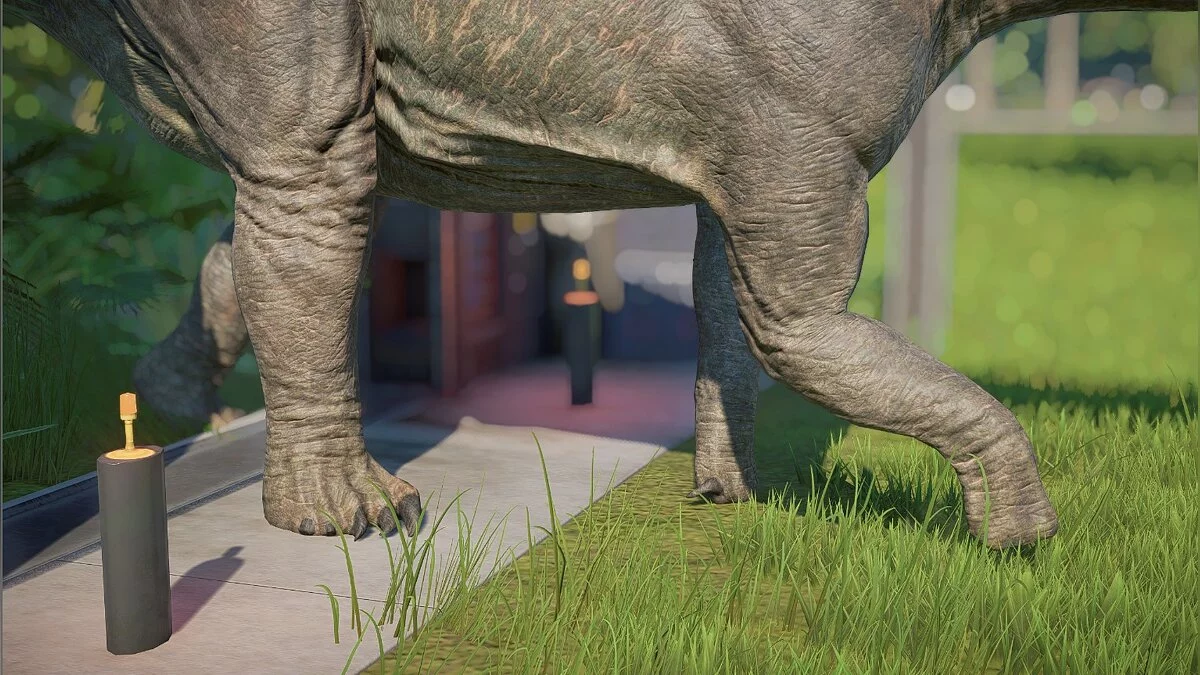 Jurassic World Evolution — Реалистичный диплодок