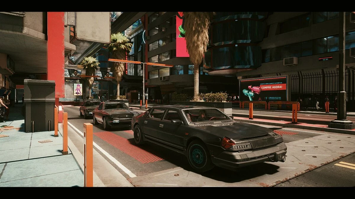 Cyberpunk 2077 — Реалистичное улучшение цветов