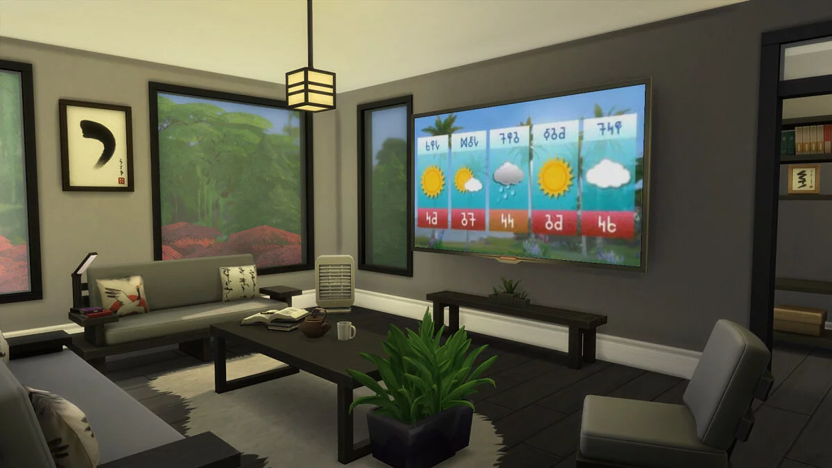The Sims 4 — Набор мебели в стиле дополнения "Снежные просторы"