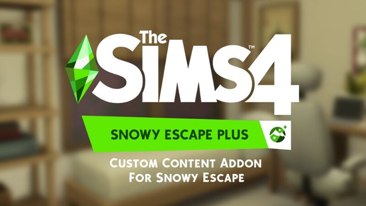 The Sims 4 — Набор мебели в стиле дополнения "Снежные просторы"