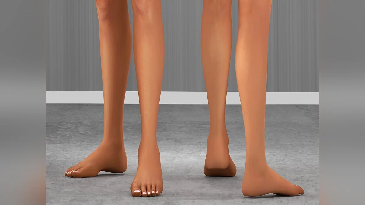 The Sims 4 — Дефолтная замена ног