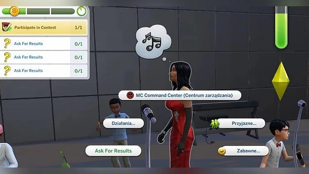 The Sims 4 — Конкурс талантов (14.11.2020)