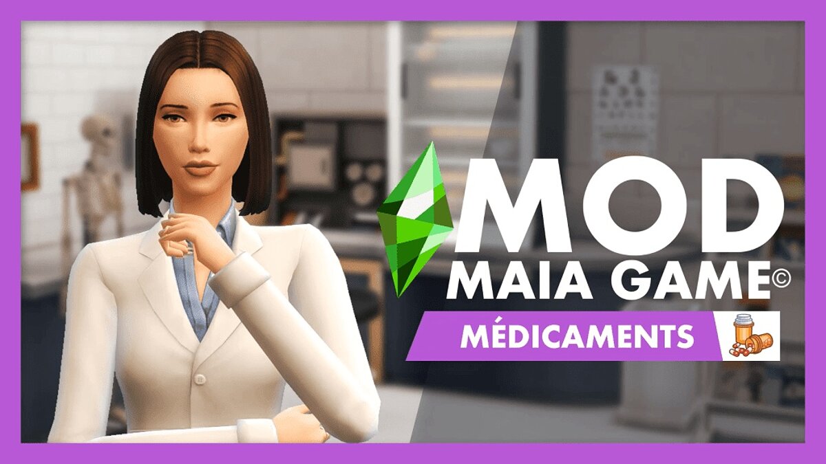 The Sims 4 — Новые болезни и лекарства для их лечения