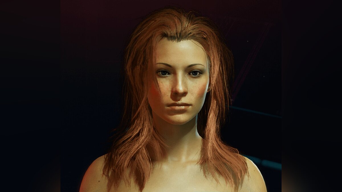 Cyberpunk 2077 — Пресет привлекательной девушки