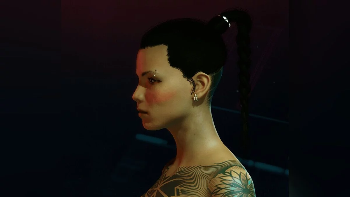 Cyberpunk 2077 — Пресет азиатской девушки