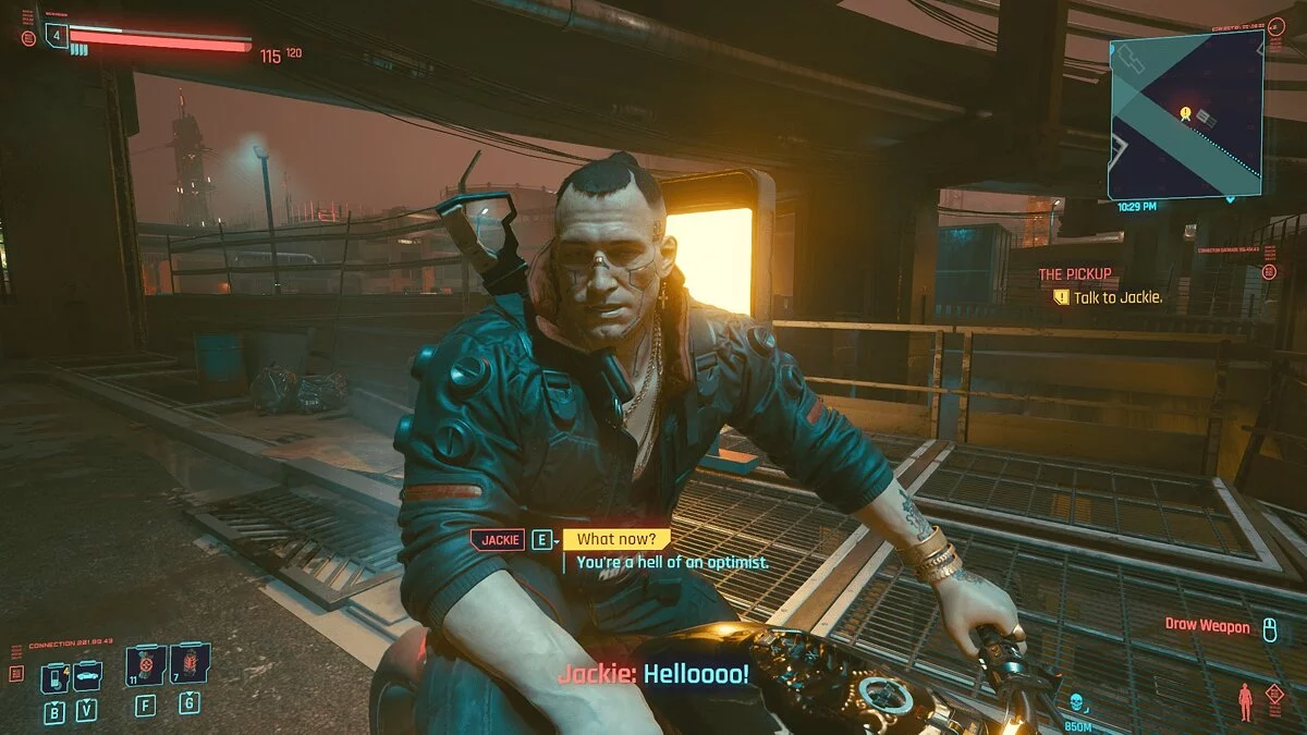 Cyberpunk 2077 — Привычные клавиши управления