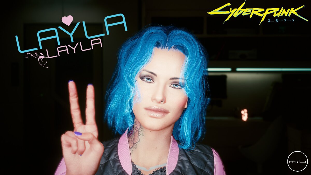 Cyberpunk 2077 — Лейла - симпатичная Ви