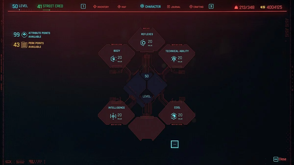 Cyberpunk 2077 — Сохранение с полностью пройденной игрой