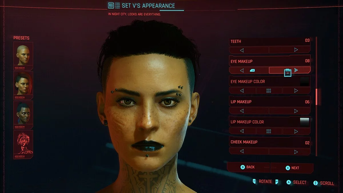 Cyberpunk 2077 — Пресет Ви кочевницы