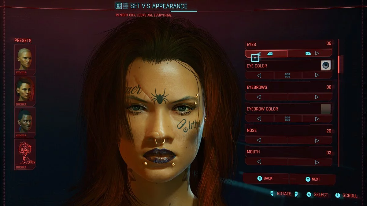 Cyberpunk 2077 — Мисти пресет для кочевника