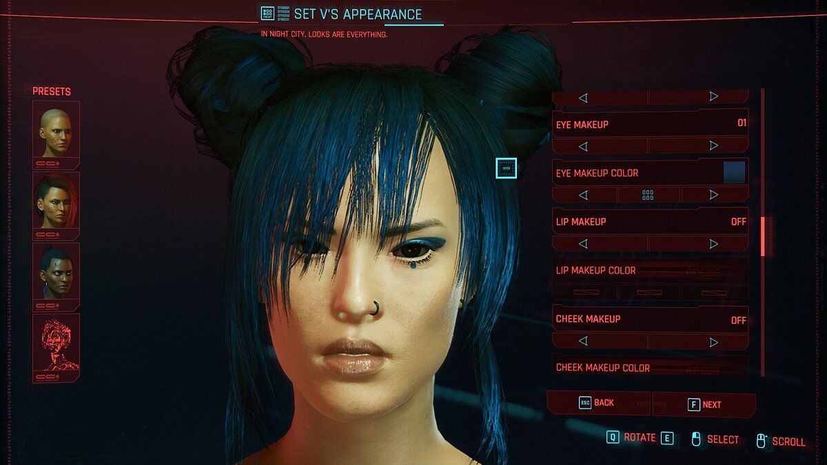 Cyberpunk 2077 — Хлоя - азиатская девушка