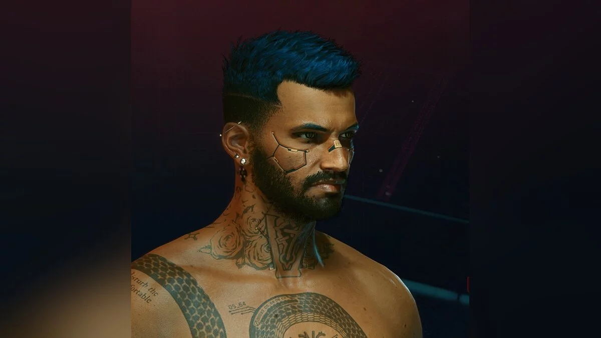 Cyberpunk 2077 — Симпатичный парень Ви