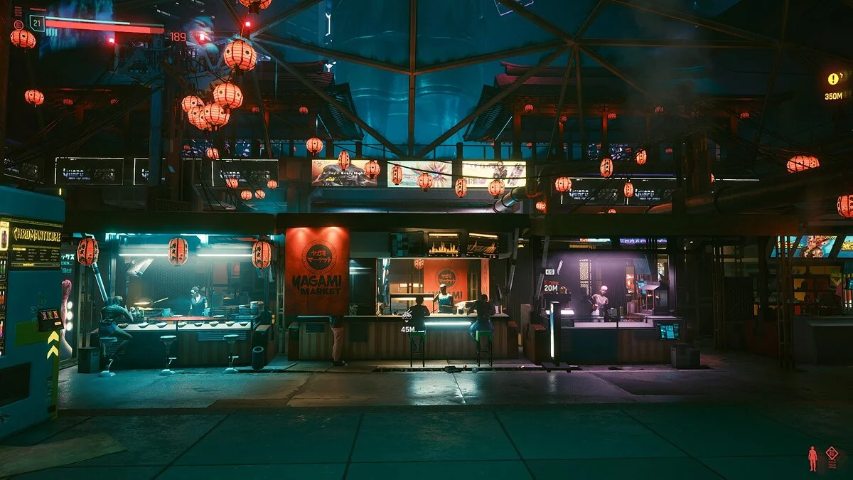 Cyberpunk 2077 — Реалистичный ночной решейд