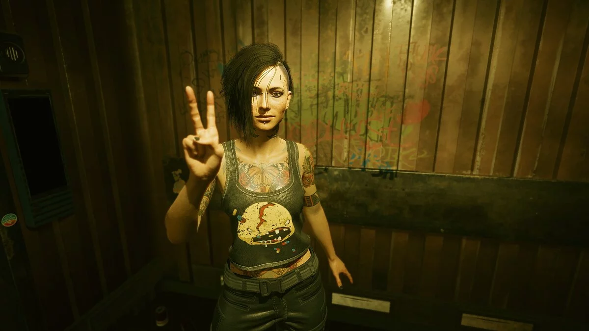 Cyberpunk 2077 — Вероника - предустановка для Ви