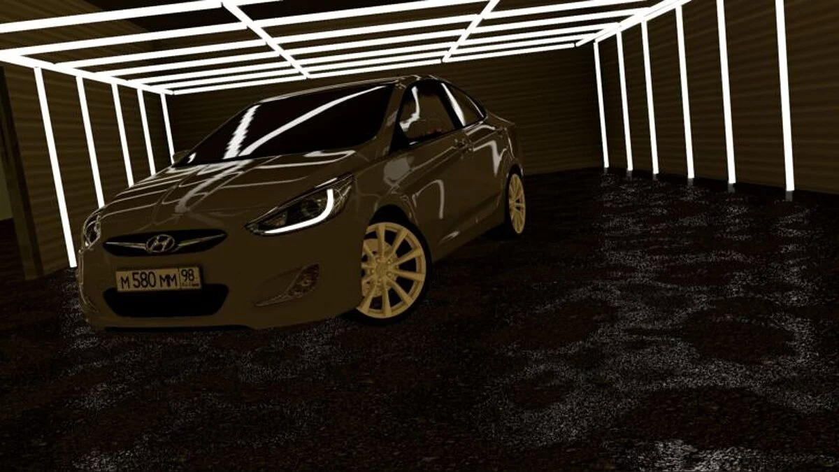 City Car Driving — Hyundai Solaris