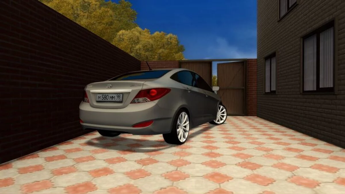 City Car Driving — Hyundai Solaris