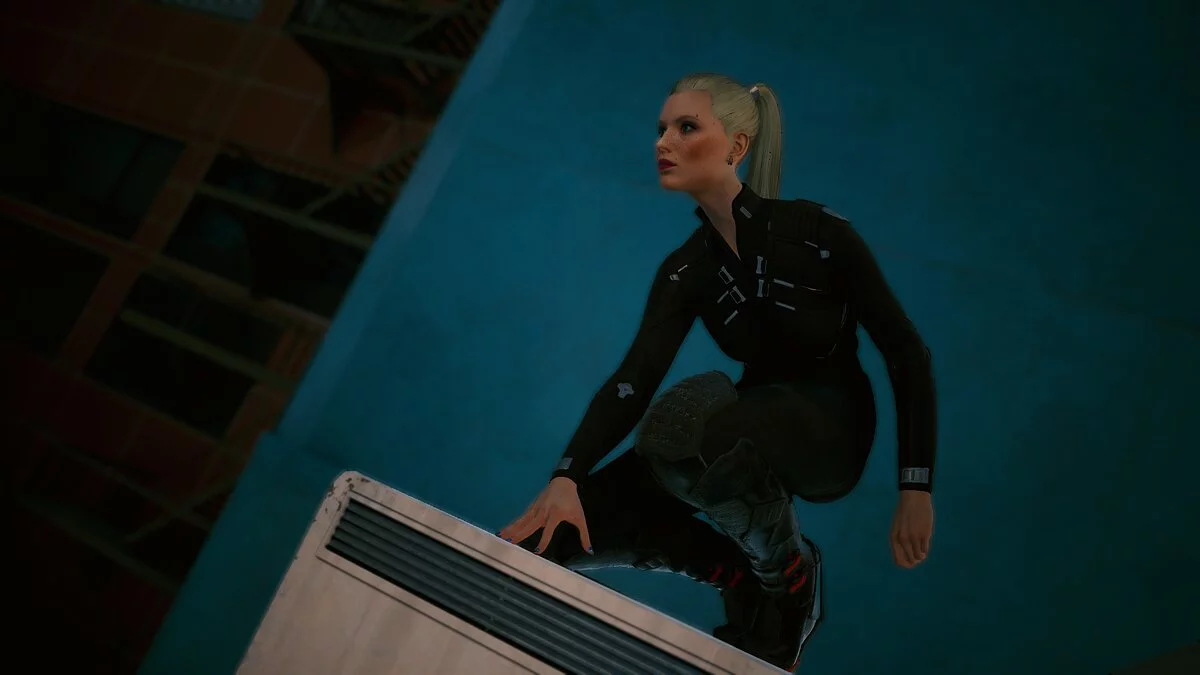 Cyberpunk 2077 — Блондинка Ви